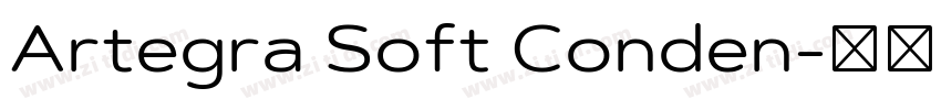 Artegra Soft Conden字体转换